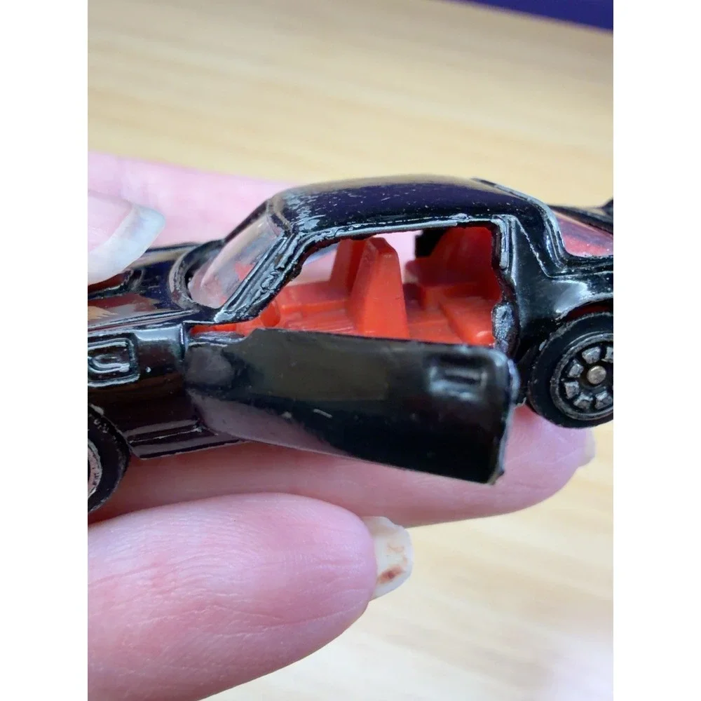 Vintage Yat Ming Pontiac Firebird Trans Am Black Gold Eagle Diecast Car